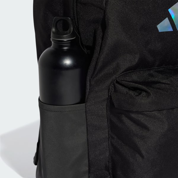 Black Classic Badge of Sport Iridescent Backpack