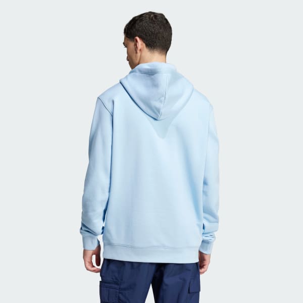 Μπλε Adicolor Classics Trefoil Hoodie