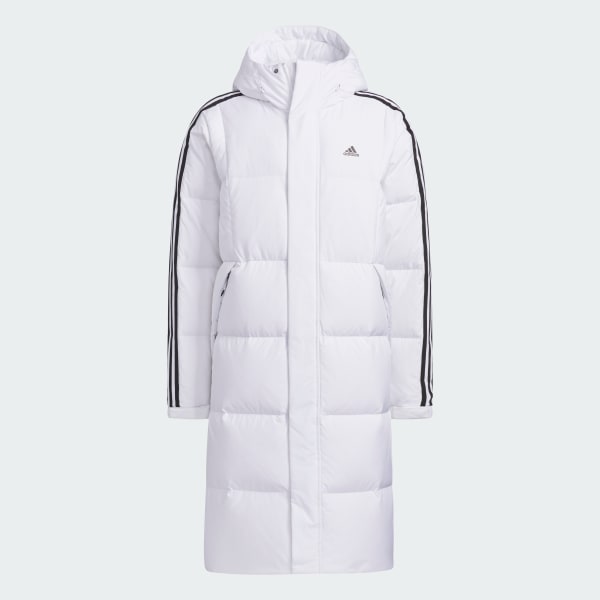 White 3S 롱 다운 재킷
