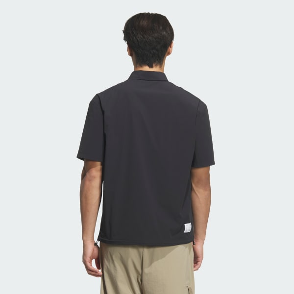 ブラック クラブ コンシューマー ウーブン 半袖 ルーズフィット ポロ