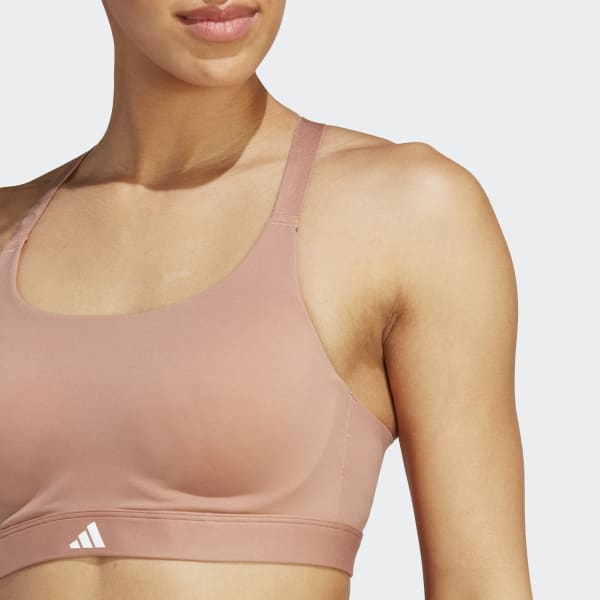 Clothing - Tailored Impact Training High-Support Bra - Brown