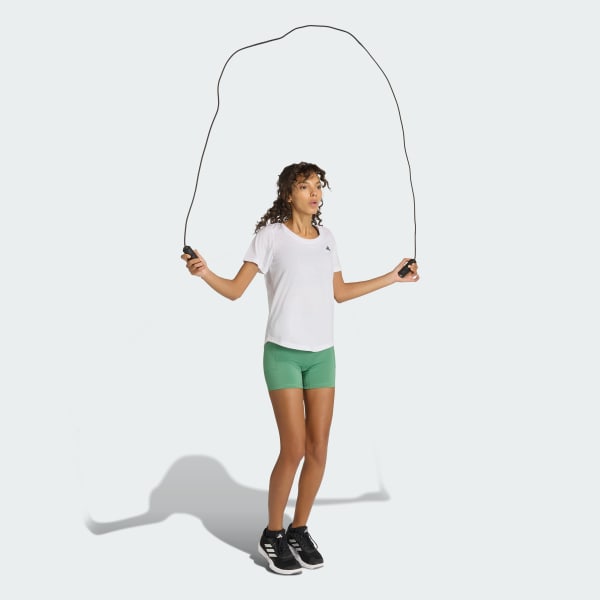 Vert Legging ultra court 3 bandes Studio All Me