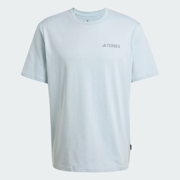 Blauw Polygiene Graphic T-shirt