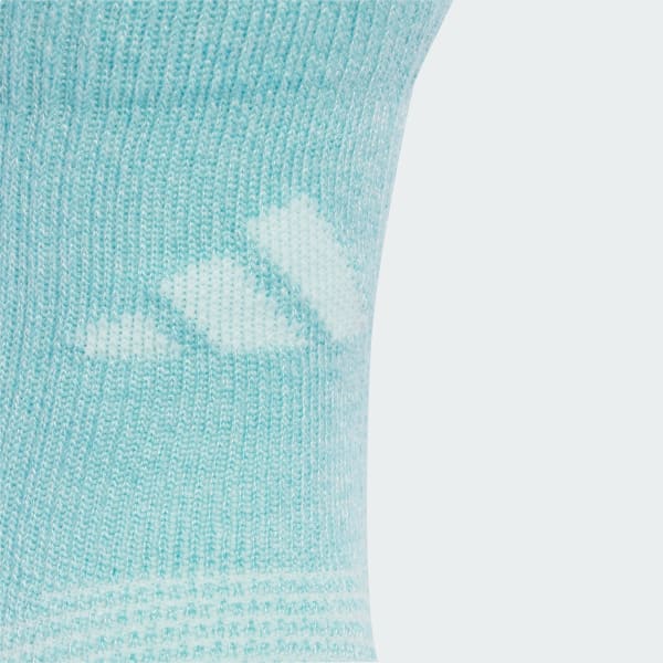 สีเทอร์คอยส์ ถุงเท้า RUNxCUSHIONED (1 คู่)