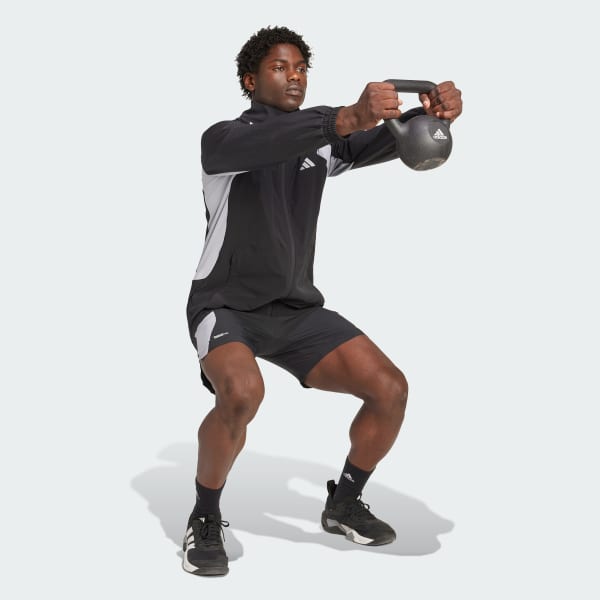 ブラック テック アパレル トラックトップ