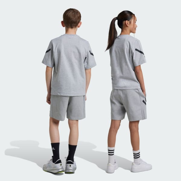 Grey adidas Z.N.E. Shorts Kids