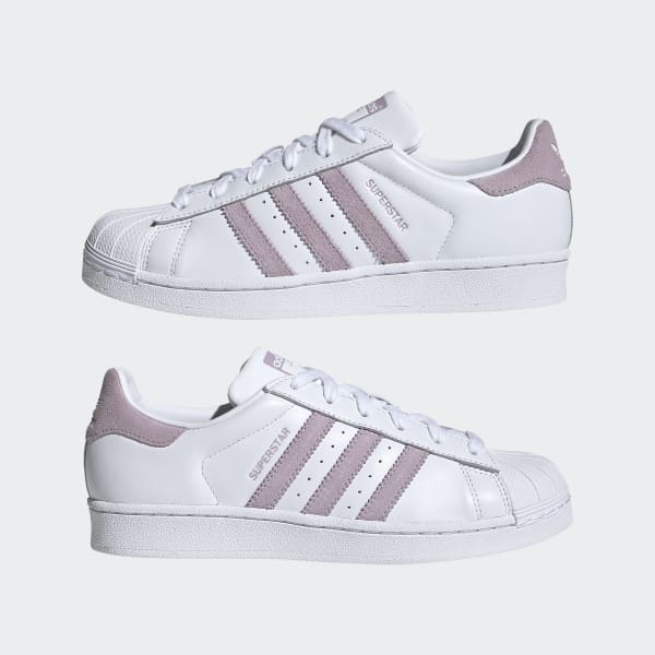 Adidas superstar discount white blue