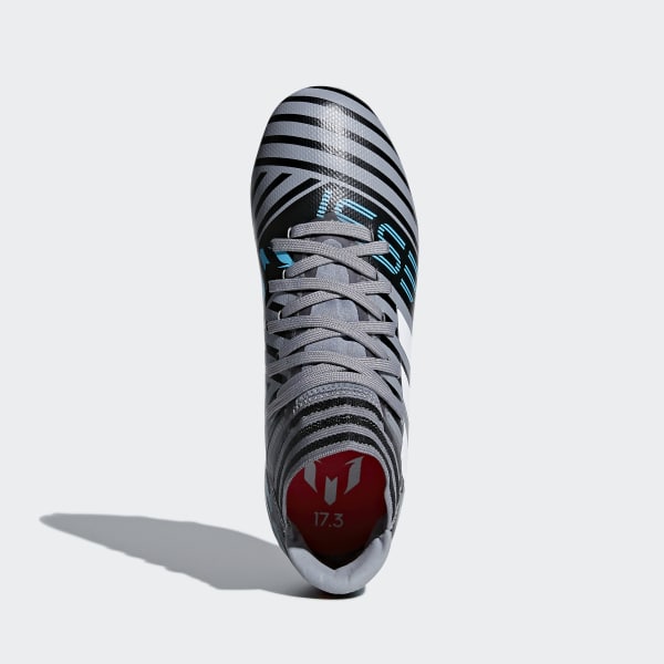 adidas Tenis de F tbol Nemeziz Messi 17.3 Terreno Firme Gris