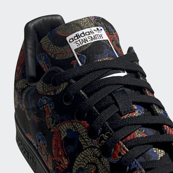 adidas stan smith dragon print