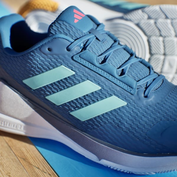 Tênis Novaflight 2 Indoor - Azul adidas | adidas Brasil