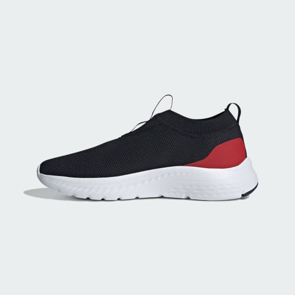 Adidas cloudfoam red black hot sale