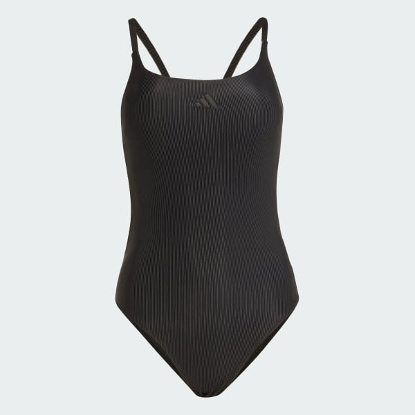 【Adidasコリア】 Iconisea Ribbed Padded Thin Straps Swimsuit adidas Iconisea Ribbed Padded Thin Straps Swimsuit - Green