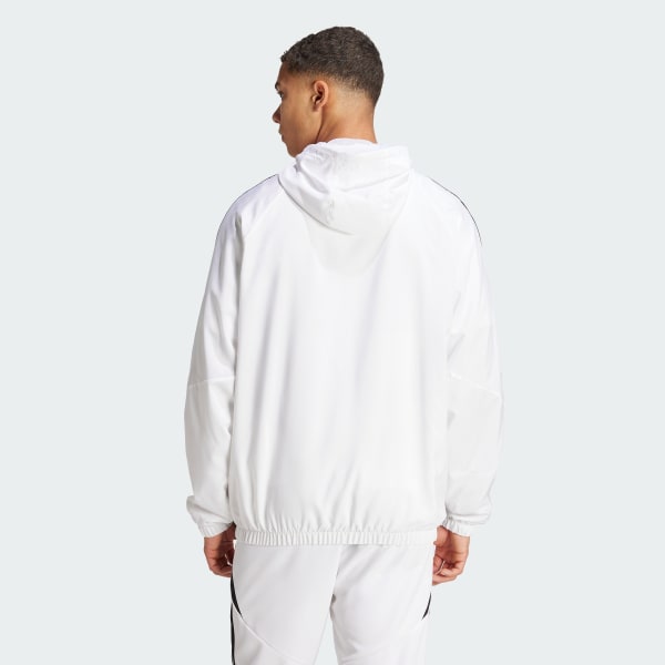 White Tiro 24 Windbreaker