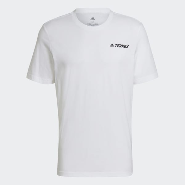 Branco T-shirt Mountain TERREX 29508