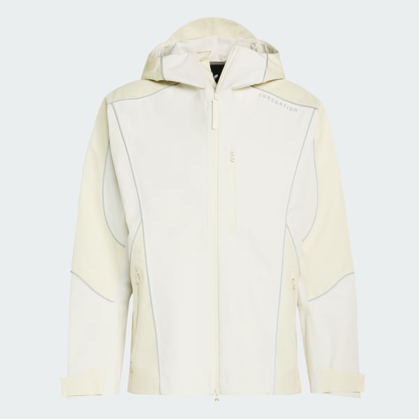 Bialy KURTKA SHELL JACKET MARKI CONSORTIUM