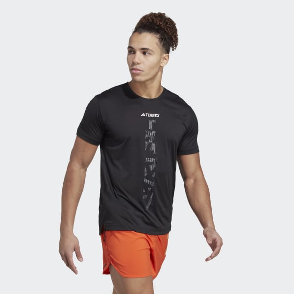 Sort Terrex Agravic Trail Running T-shirt
