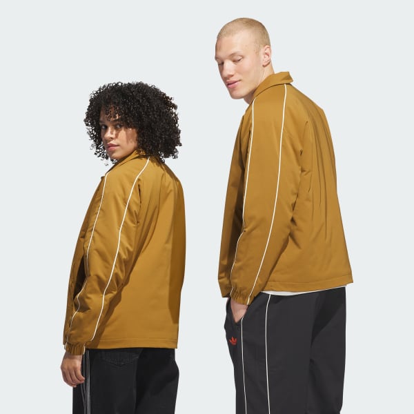 adidas Originals Coach Jacket - Brown | Free Shipping with