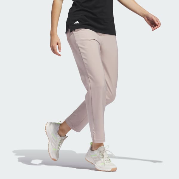 Marron Pantalon uni longueur cheville Ultimate365