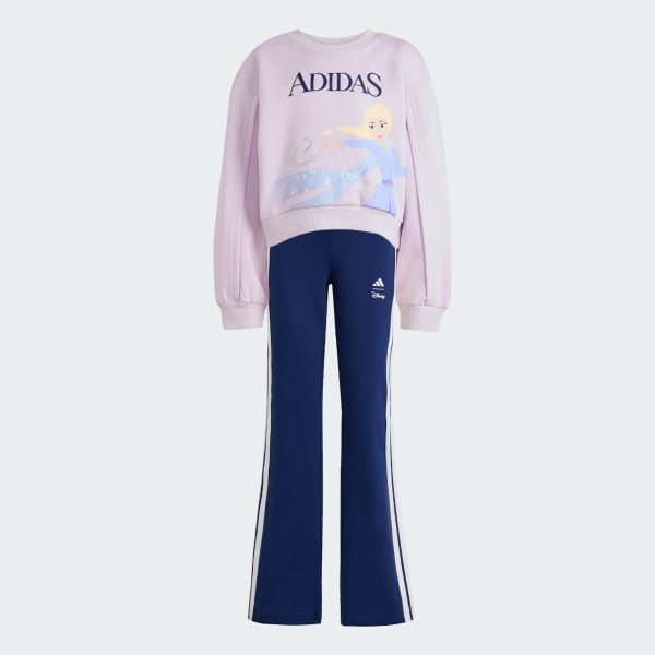 fialová TEPLÁKY ADIDAS DISNEY FROZEN