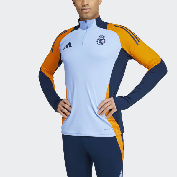 Real Madrid 長袖ジャージ イエロー/ブルー Real Madrid 長袖ジャージ イエロー/ブルー