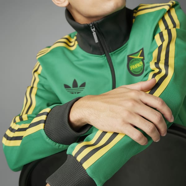 アディダス ジャマイカ代表　オリジナルストラックトップ adidas（アディダス）の「ジャマイカ代表 オリジナルス トラック