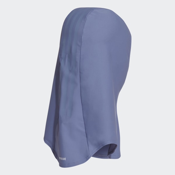 Purple 3-Stripes Swim Hijab