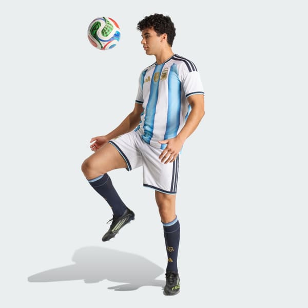 Hvid Argentina 26-hjemmebaneshorts