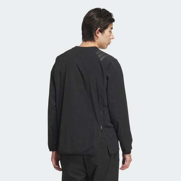 アディダス adidas　ゴルフウェア　上下　M アディダス 【ゴルフ】クルー ジャケット - ブラック