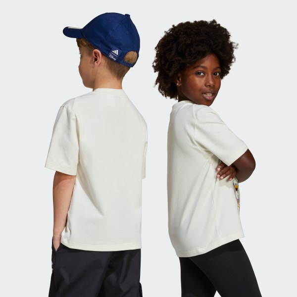 White ADIDAS DISNEY MICKEY MOUSE TEE
