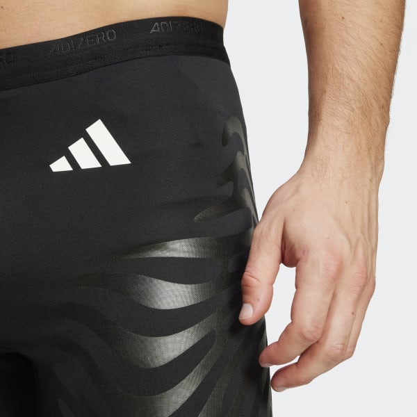 Adidas Adizero Control Running ショートレギンス ADIDAS ADIZERO コントロール ランニングショートレギンス