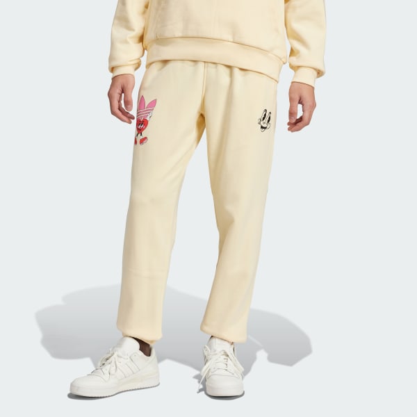 Yellow adidas Originals Pants