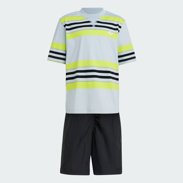Blue Short Tee Set