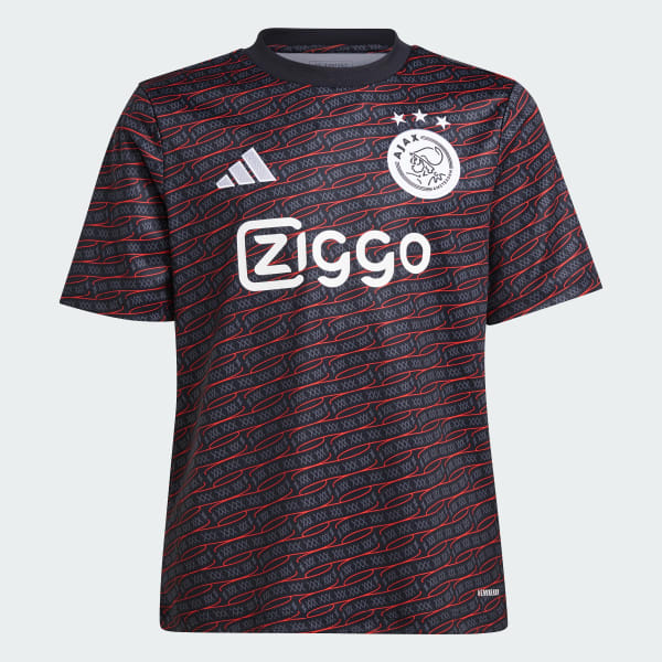 Noir Maillot d'échauffement Ajax Amsterdam Enfants
