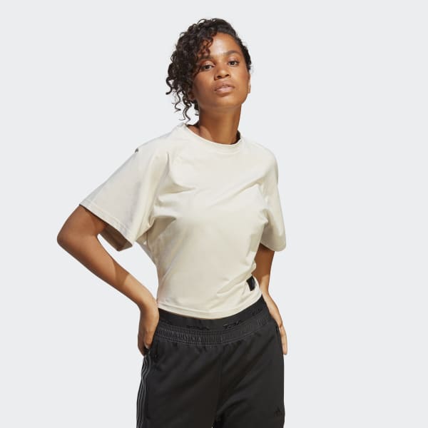 Beige T-shirt ample Holidayz TG689
