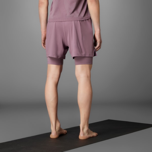 Mau-tim Quần Short 2 Trong 1 Tập Yoga Designed for Training