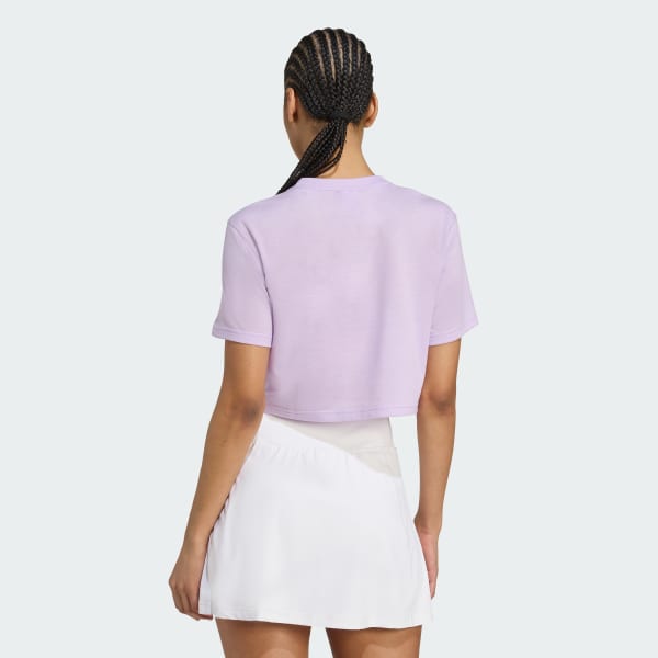 adidas Train Essentials Boxy Workout Tee - White | Free