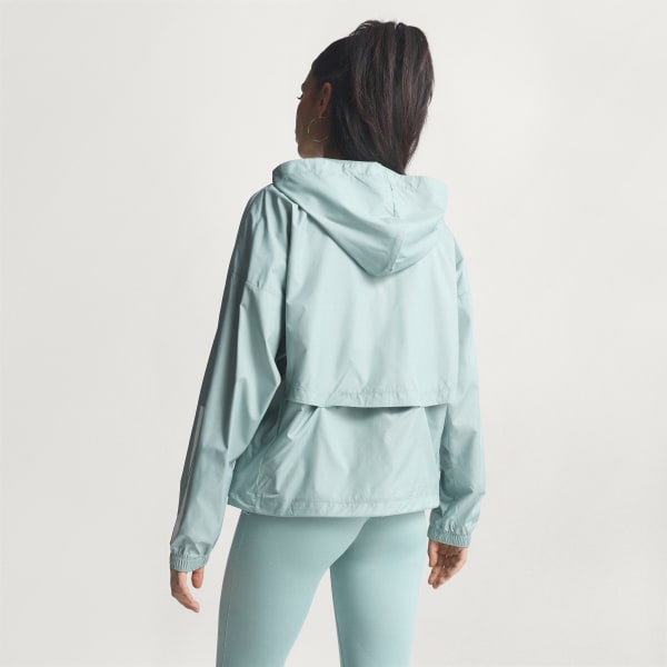 Grun Hyperglam 3-Streifen Windbreaker