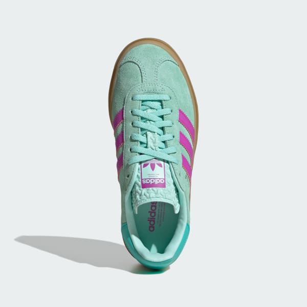 adidas Gazelle Bold Shoes Kids Green Free Shipping with adiClub adidas US