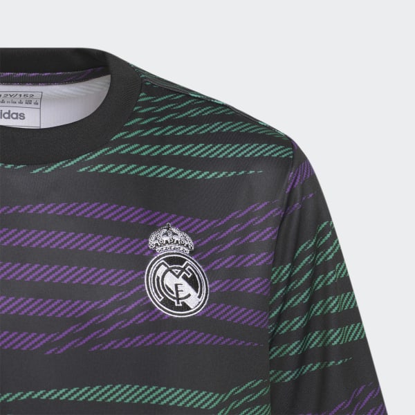 Negro Camiseta Prepartido Real Madrid