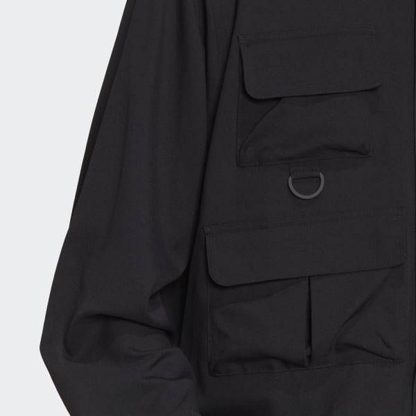 Black Reclaim Long Sleeve Shirt O3056