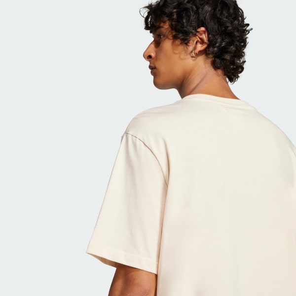 adidas Skeleton Trefoil Tee - White | Free Shipping with