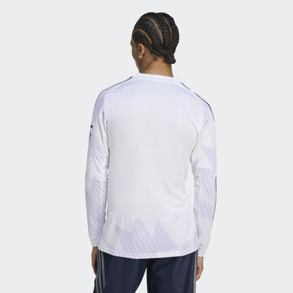 adidas マンチェスターユナイテッド　長袖襟付き　3ライン　2ＸＬ adidasマンチェスター・ユナイテッド 19/20 長袖ユニフォーム
