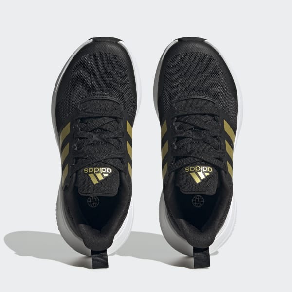 Black FortaRun 2.0 Cloudfoam Lace Shoes