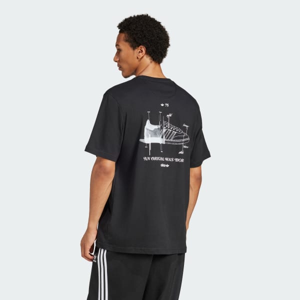 T-shirt 75th Anniversary Samba Nero adidas adidas Italia