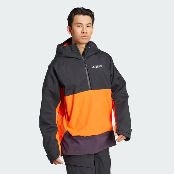 Schwarz Terrex Xperior 2L Gefütterter RAIN.RDY Anorak