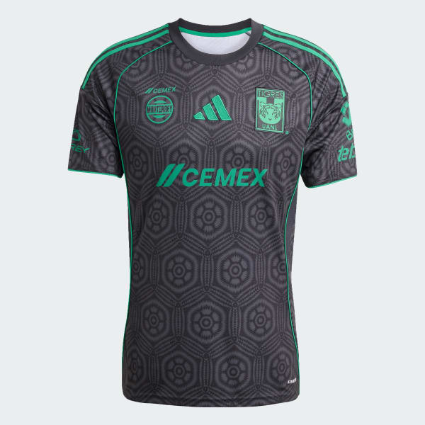 adidas Tigres UANL 25/26 Third Jersey - Grey | Free Shipping with