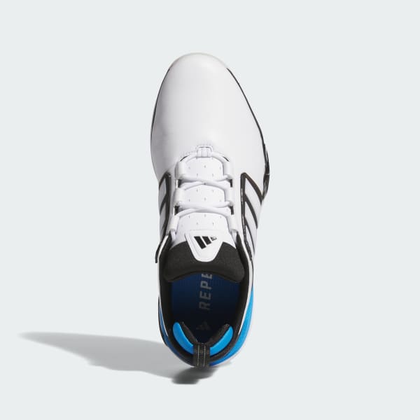 White ADIPOWER 26 WIDE SPIKELESS GOLF SHOES