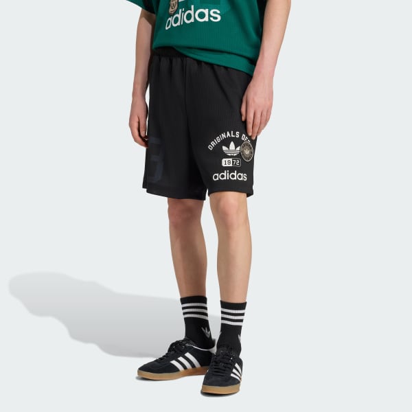 Black adidas Originals Dept. Graphic Mesh Short