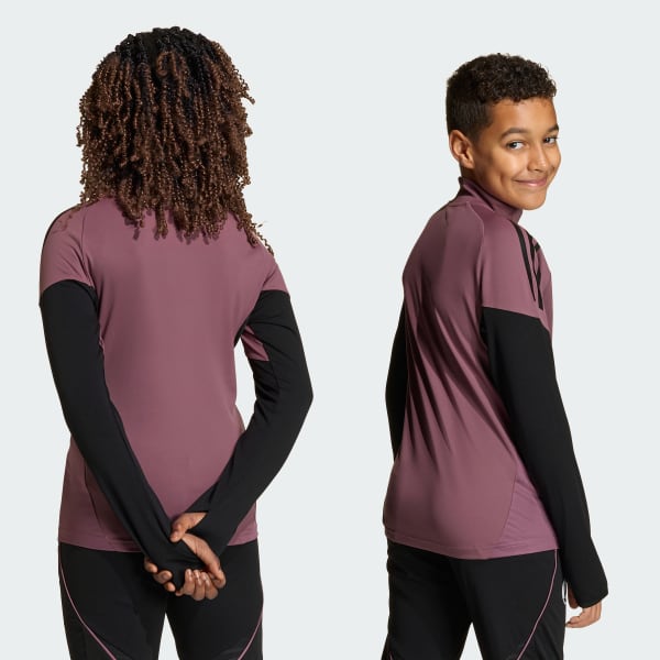 Violeta Top de Entrenamiento Tiro 25 Competition Real Madrid para Niños