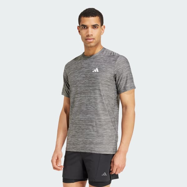 Black Train Essentials Stretch Training Tee